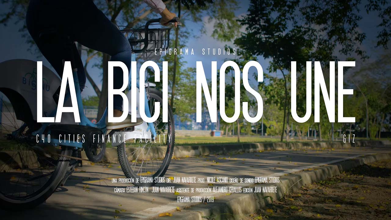 Poster Documental La Bici Nos Une