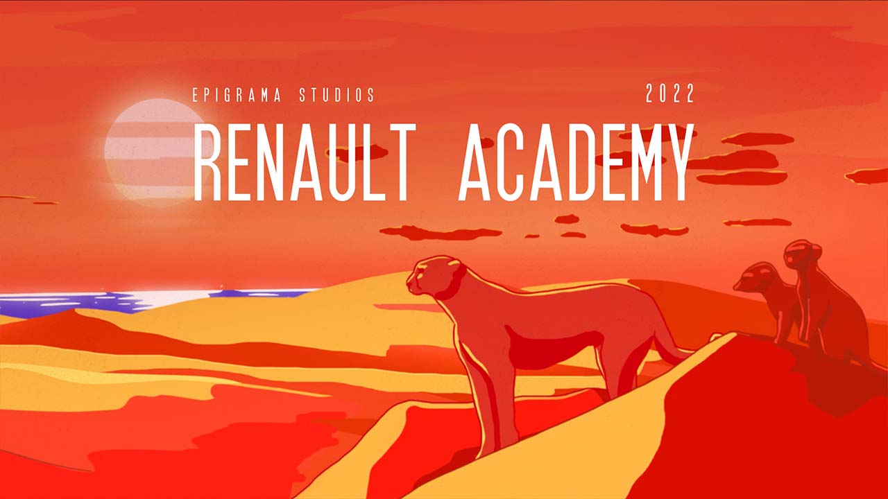Poster Animación Renault Realismo Mágico