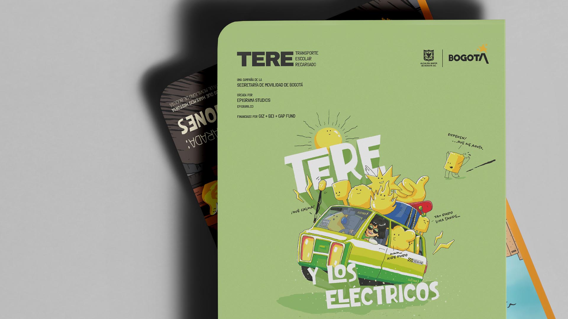 Diseño Editorial de Cartilla para colorear de TERE por Epigrama Studios