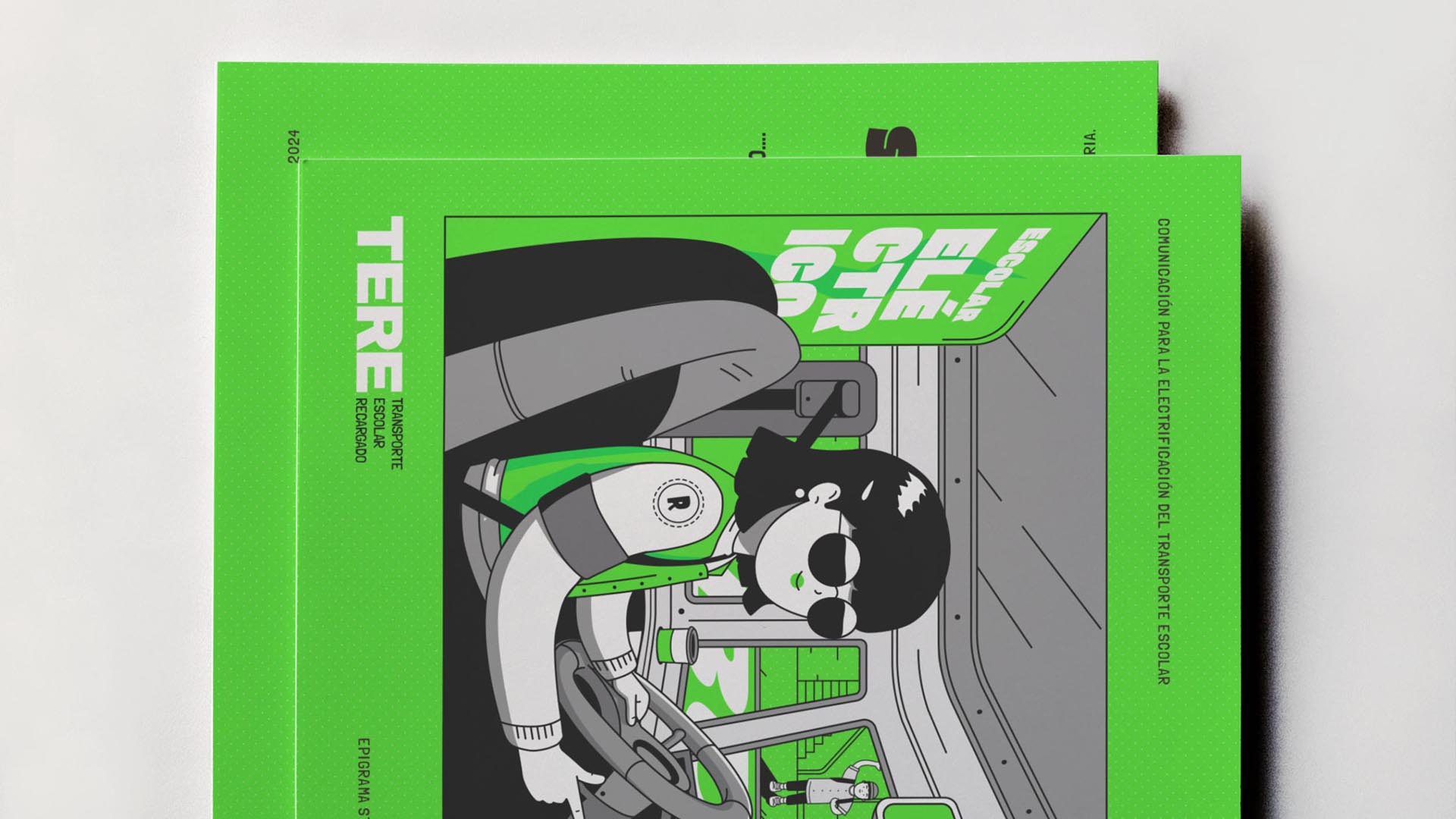Poster TERE estilo anime por Epigrama Studios