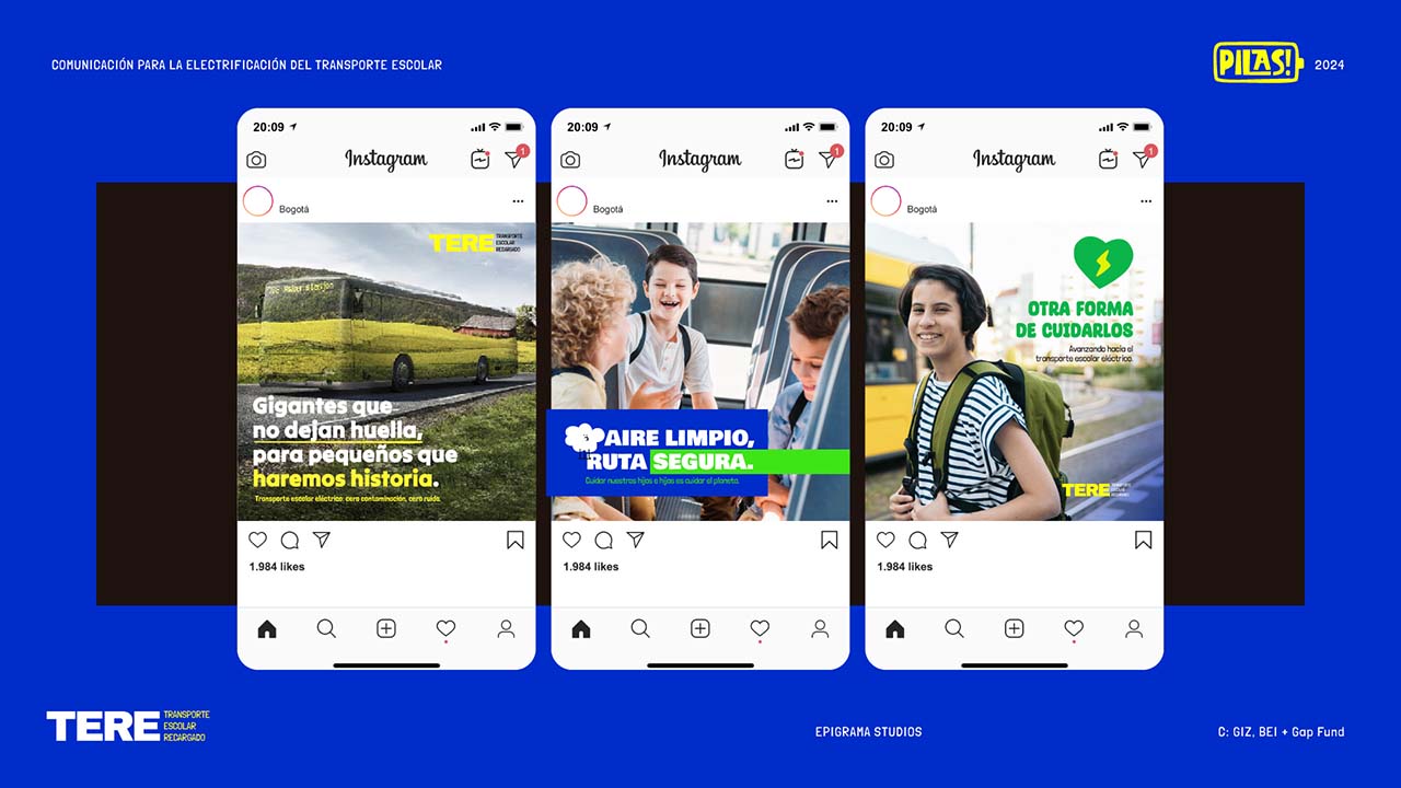 Aplicaciones redes sociales TERE por Epigrama Studios