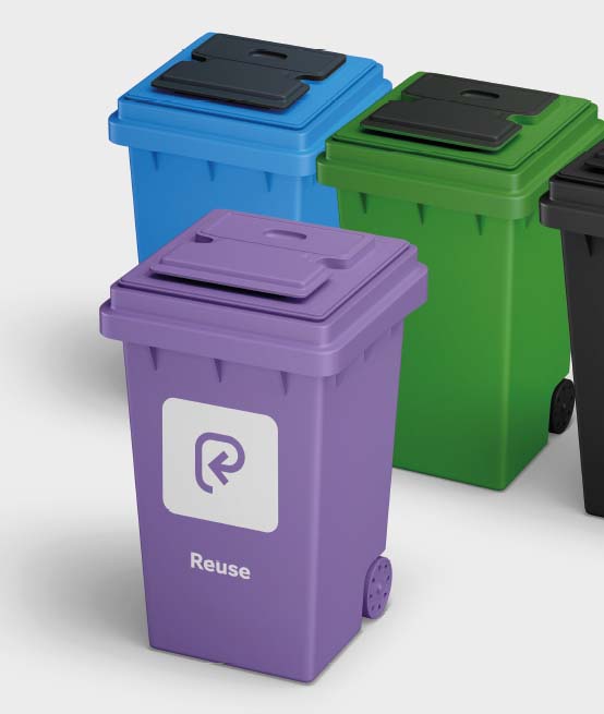 Caneca con logo de Reuso por Epigrama Studios