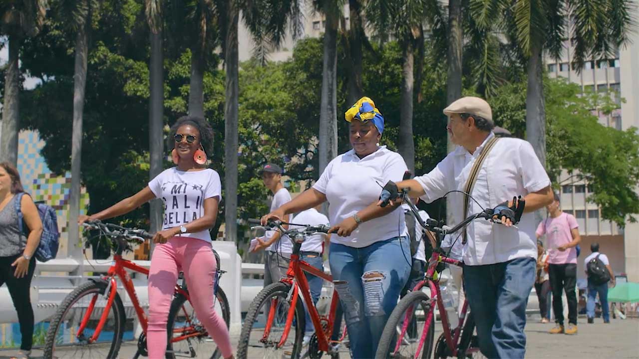Still del documental La Bici Nos Une por Epigrama Studios