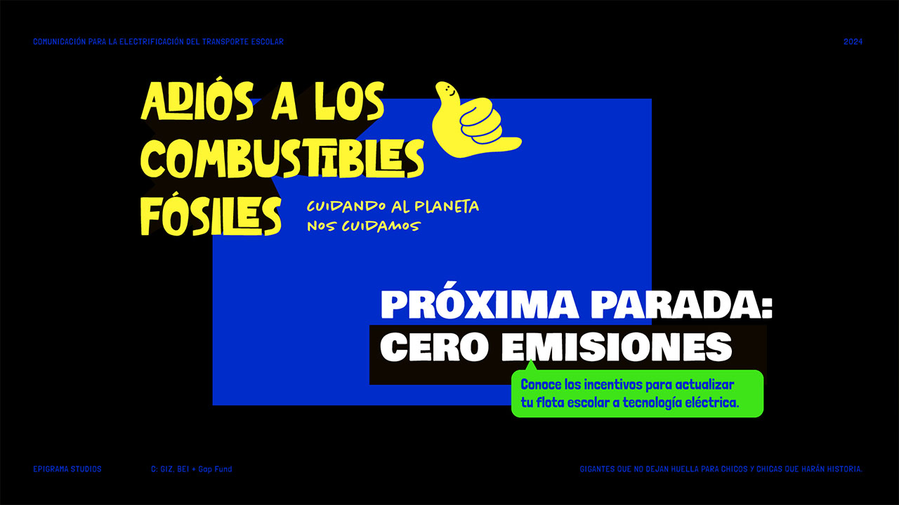 TERE- Proxima parada cero emisiones por Epigrama Studios